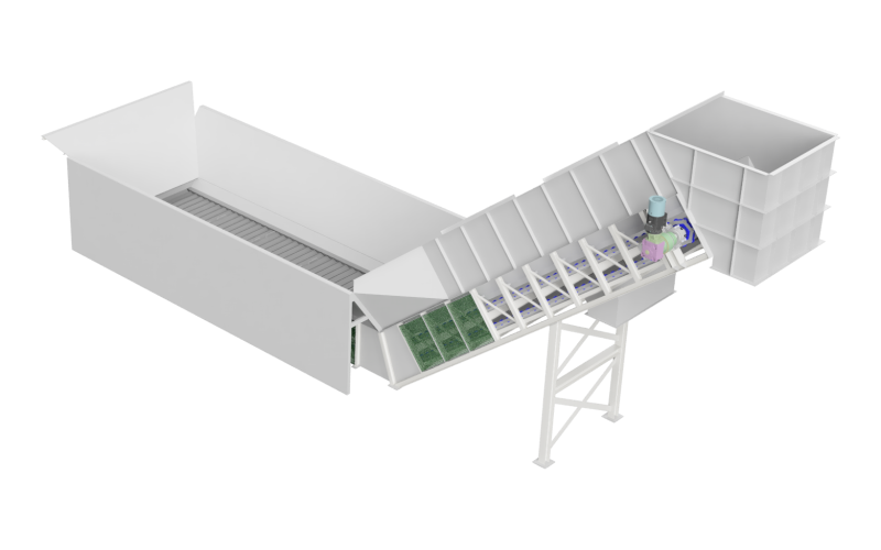 chain conveyor model