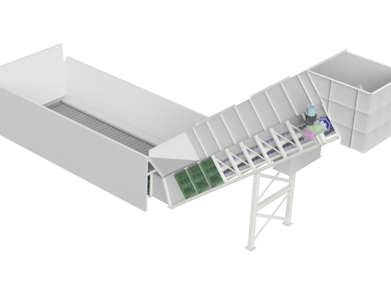 chain conveyor model